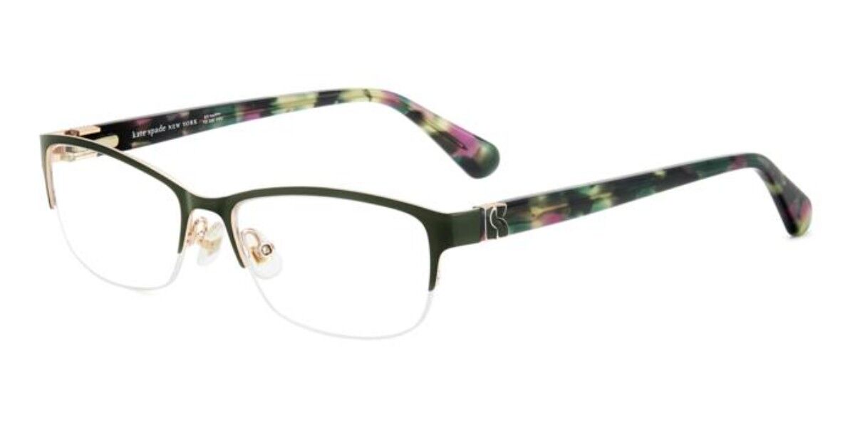 Kate Spade KS Marnie 2/G Asian Fit 1ED Women's Eyeglasses Green Size 50 - Blue Light Block Available