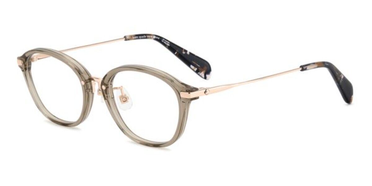 Kate Spade KS Myley/FJ Asian Fit 2T3 Women's Eyeglasses Brown Size 49 - Blue Light Block Available