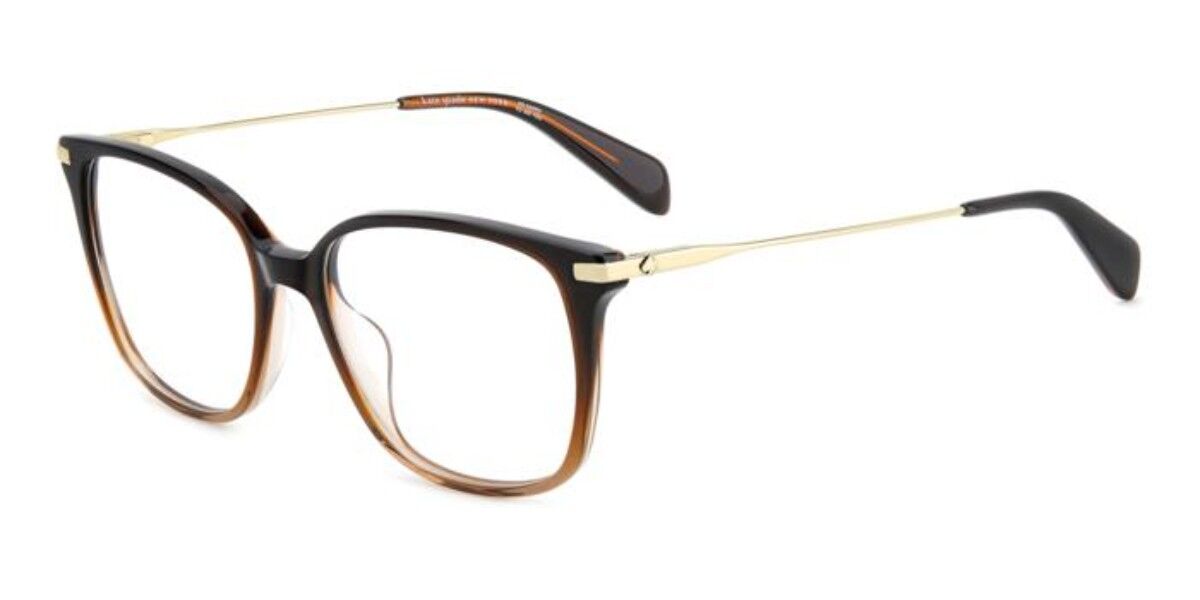 Kate Spade KS Shianne/G Asian Fit 09Q Women's Eyeglasses Brown Size 55 - Blue Light Block Available