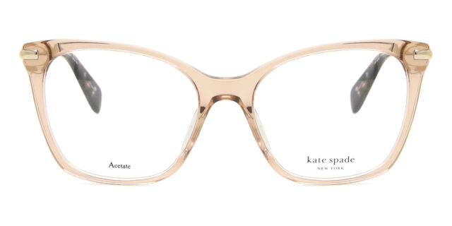 Kate Spade KS Teya 2T3 Transparent Beige Brown Eyeglasses  display picture 3