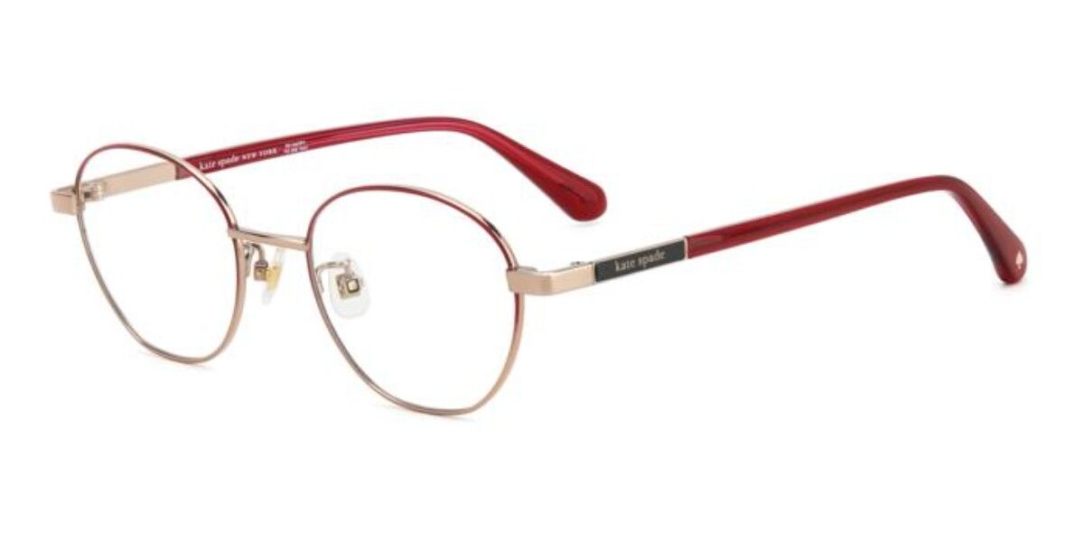 Kate Spade KS Atlee 2/FJ Asian Fit 35J 48 Guldiga Glasögon (Endast Båge) Kvinna