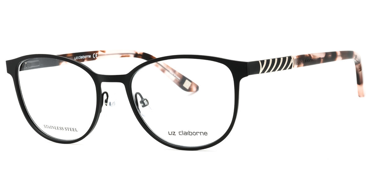 Liz Claiborne L 459 0003 50 Svarta Glasögon (Endast Båge) Kvinna