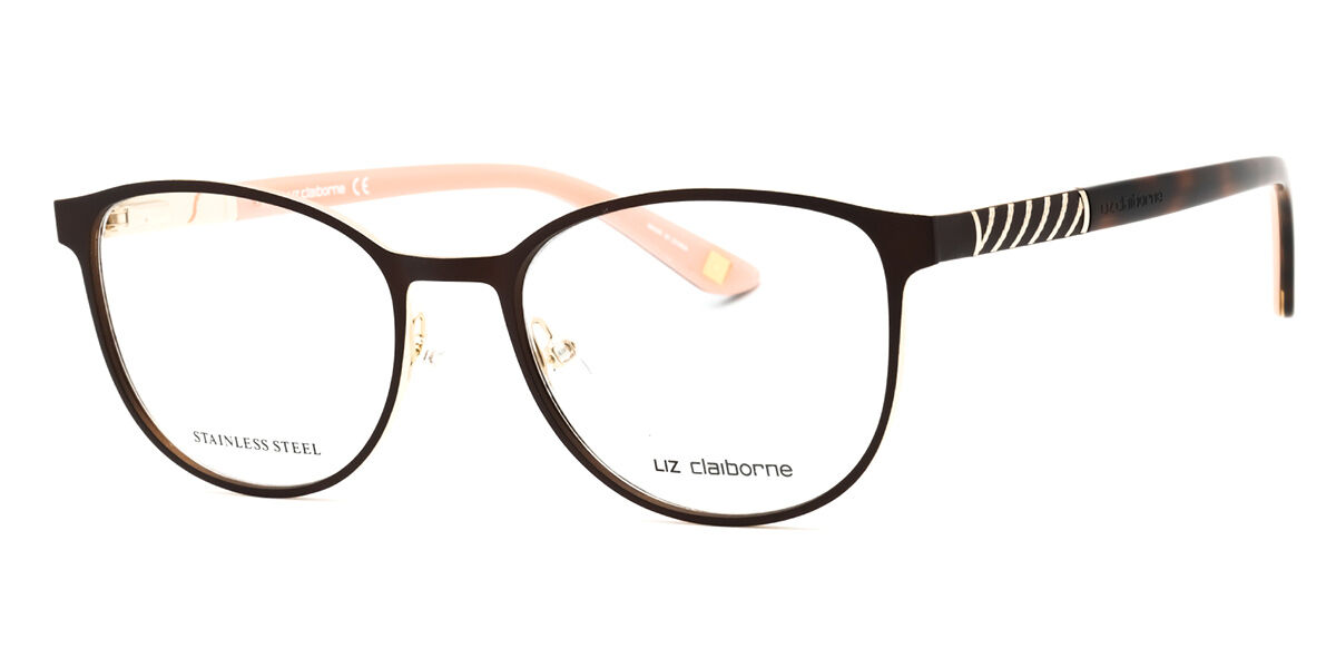 Liz Claiborne L 459 0FG4 50 Bruna Glasögon (Endast Båge) Kvinna
