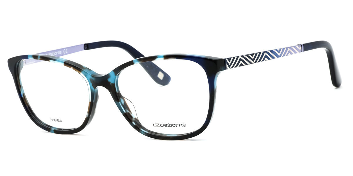 Liz Claiborne L 647 0IPR 51 Sköldpaddemönstradeshell Glasögon (Endast Båge) Kvinna