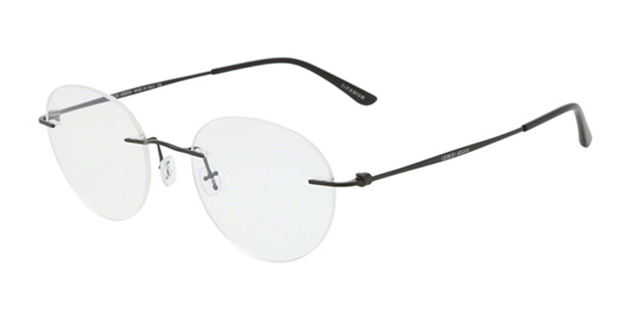 Giorgio Armani AR5004T 3001 Eyeglasses in Matte Black | SmartBuyGlasses USA