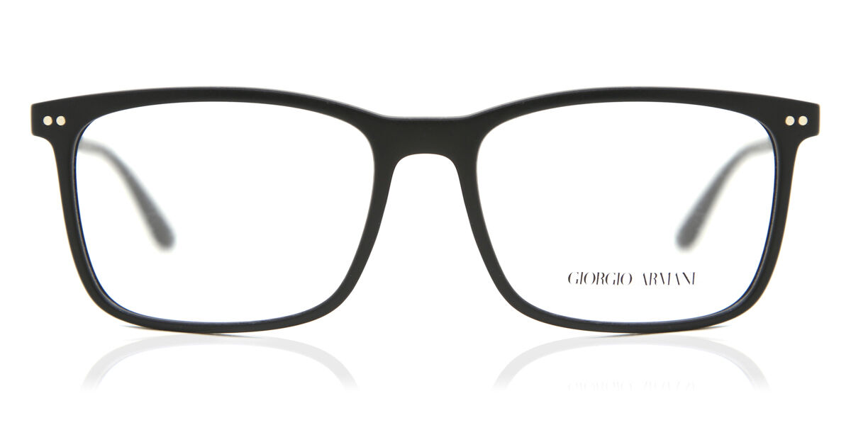 Giorgio Armani AR7122 5042 Eyeglasses in Matte Black | SmartBuyGlasses USA