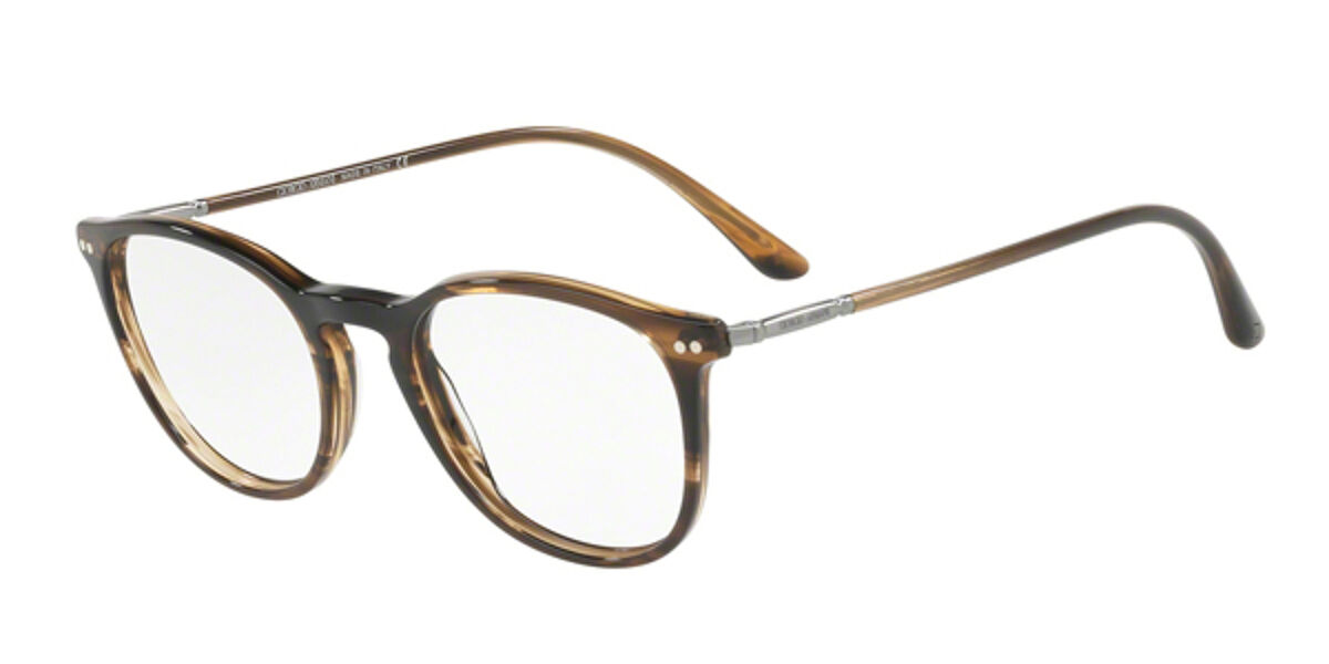 Giorgio Armani AR7125F FRAMES OF LIFE Asian Fit 5594 Glasses Brown |  VisionDirect Australia