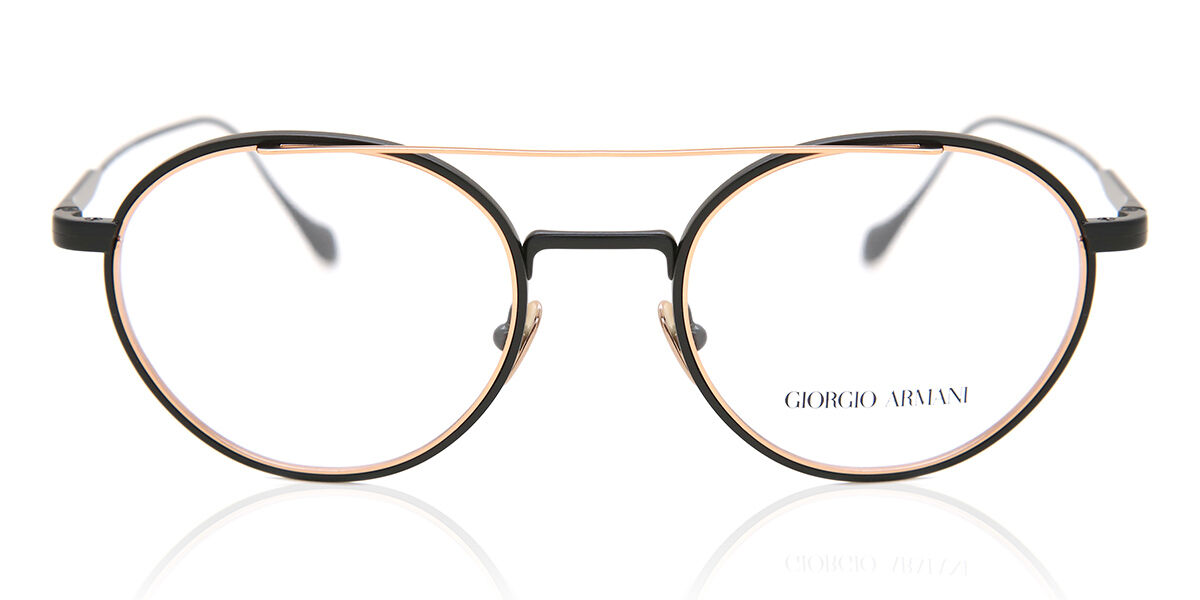 Giorgio Armani AR5089 3001 Glasses Matte Black Bronze