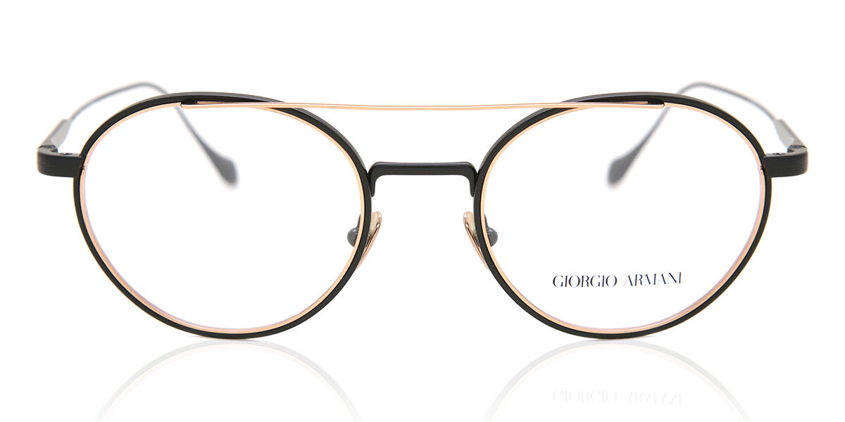 Giorgio Armani AR5089 3001 Glasses Matte Black/Bronze | SmartBuyGlasses UK