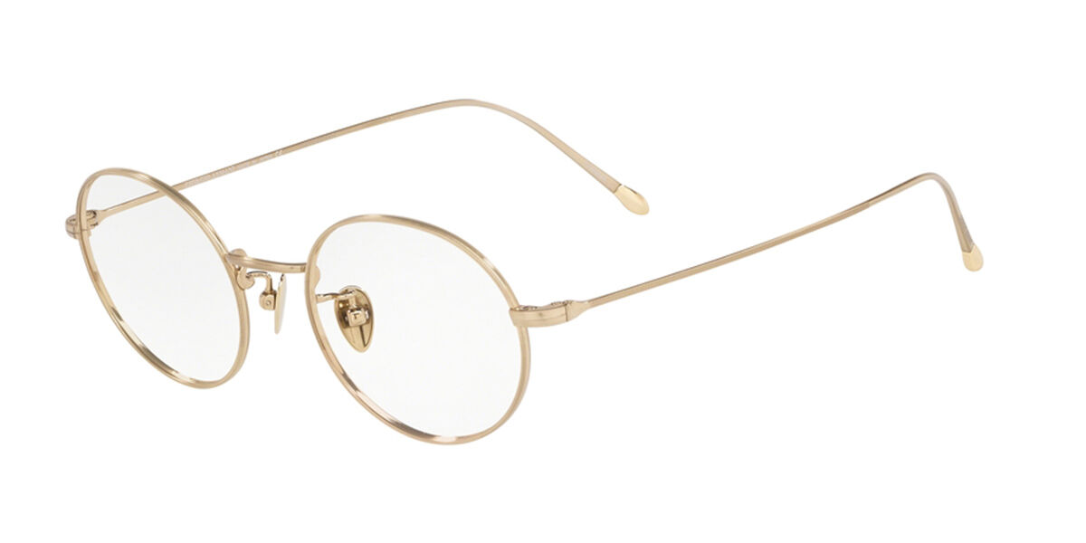 giorgio armani gold glasses