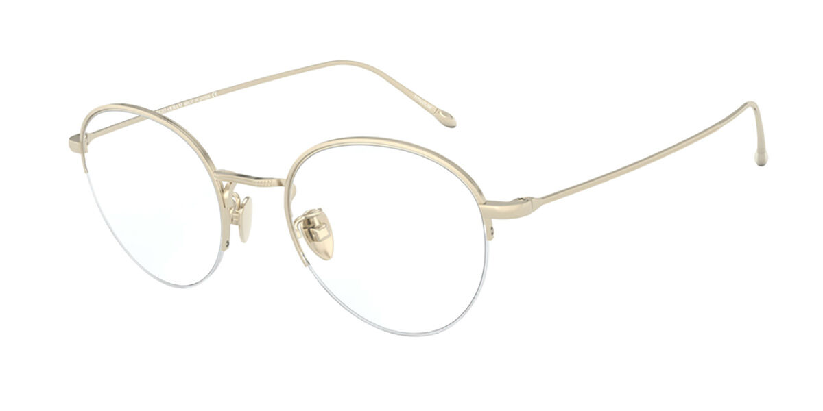 giorgio armani gold glasses