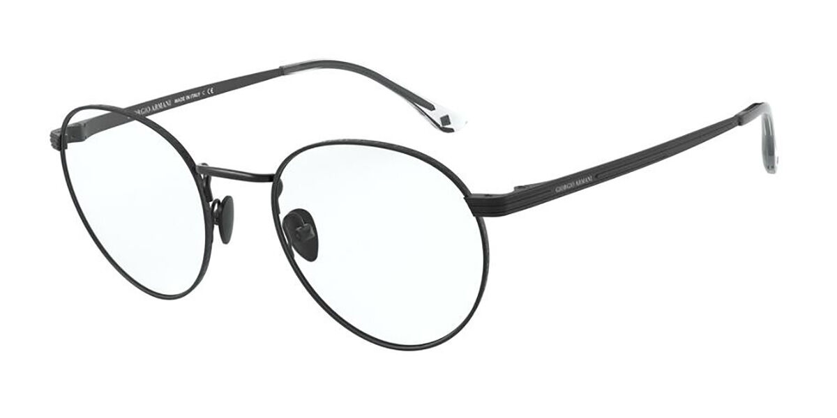 Giorgio Armani AR5104 3001 Glasses Matte Black | VisionDirect Australia