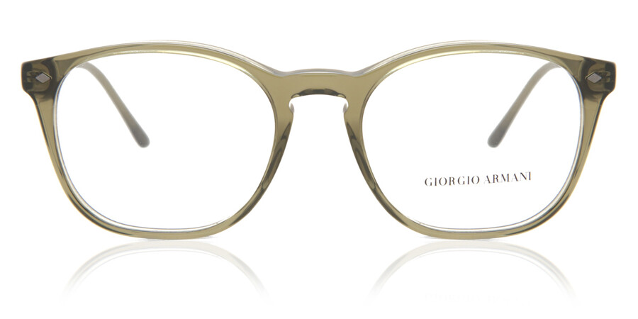 Giorgio Armani AR7074 5894 Glasses Transparent Khaki Green |  SmartBuyGlasses South Africa