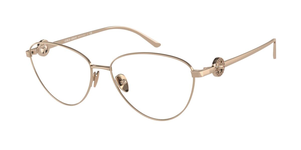 giorgio armani gold glasses