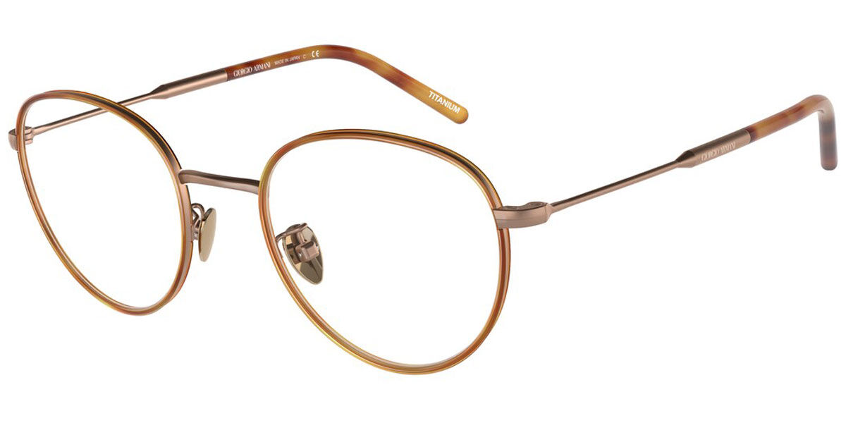 Giorgio Armani AR5114T 3336 Eyeglasses in Pale Gold Tortoise ...