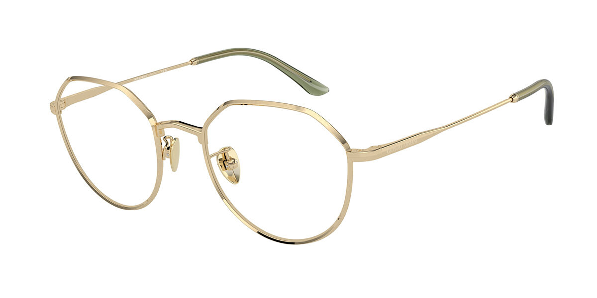 Photos - Glasses & Contact Lenses Armani Giorgio  Giorgio  AR5142 3013 Women's Eyeglasses Gold Size 50 