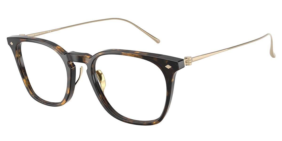 Photos - Glasses & Contact Lenses Armani Giorgio  Giorgio  AR7271T 6207 Men's Eyeglasses Tortoiseshell Size 49  - Blue Light Block Available (Frame Only)