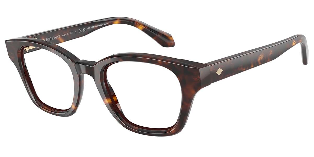 Photos - Glasses & Contact Lenses Armani Giorgio  Giorgio  AR7274 5879 Men's Eyeglasses Tortoiseshell Size 47  - Blue Light Block Available (Frame Only)