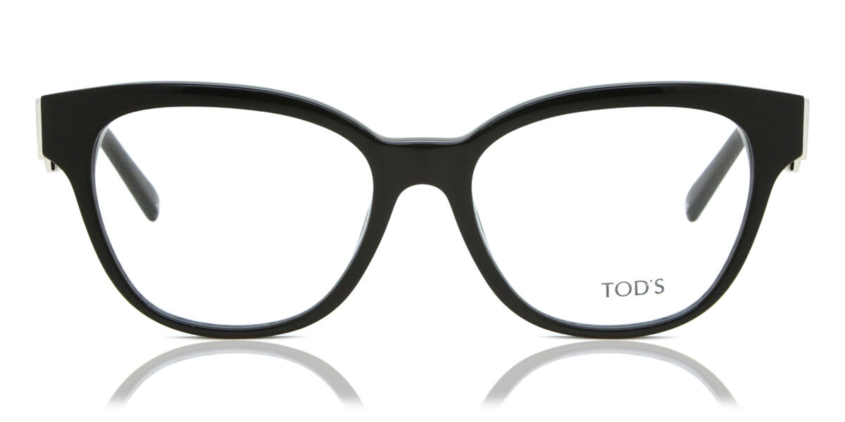 TODS TO5172 001 Women’s Eyeglasses Black Size 52 (Frame Only) - Blue Light Block Available