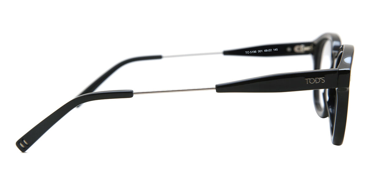 メガネ TOD'S Eyeglasses TO5196 001 Luxury Black Thick Frame Tod's Eyeglasses TO5196 001 | Official Retailer Tod's Frame