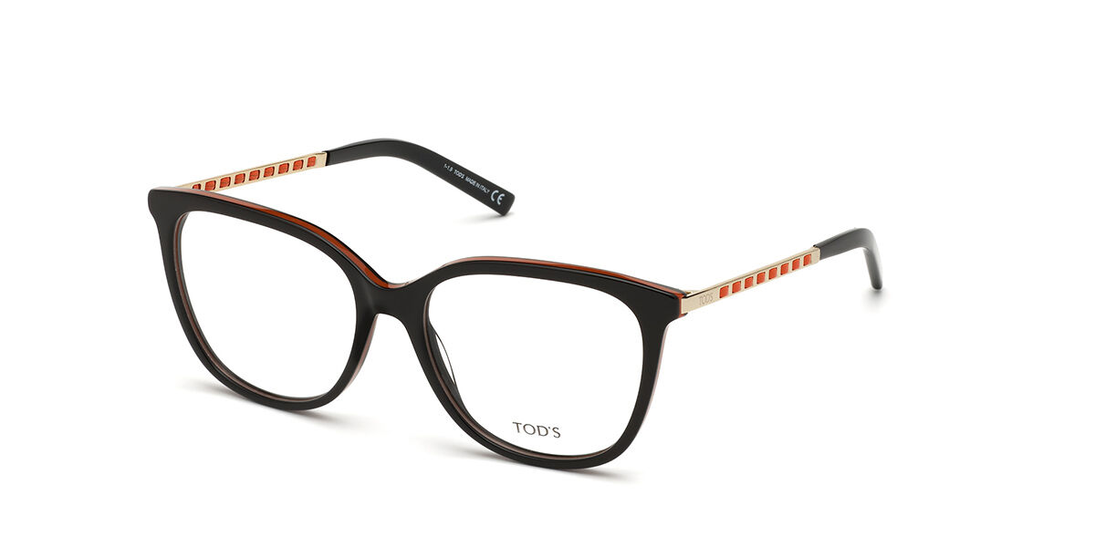 Photos - Glasses & Contact Lenses Tod’s TODS TODS TO5224 048 Women's Eyeglasses Black Size 54  - Blue (Frame Only)