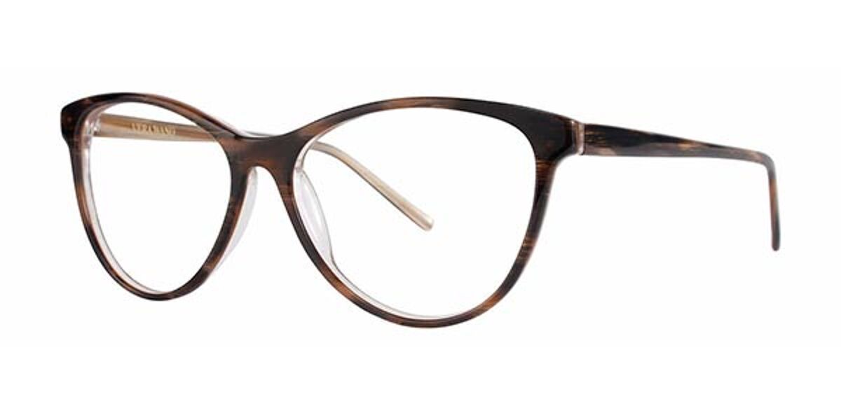 Vera Wang V389 Horn Eyeglasses in Brown | SmartBuyGlasses USA