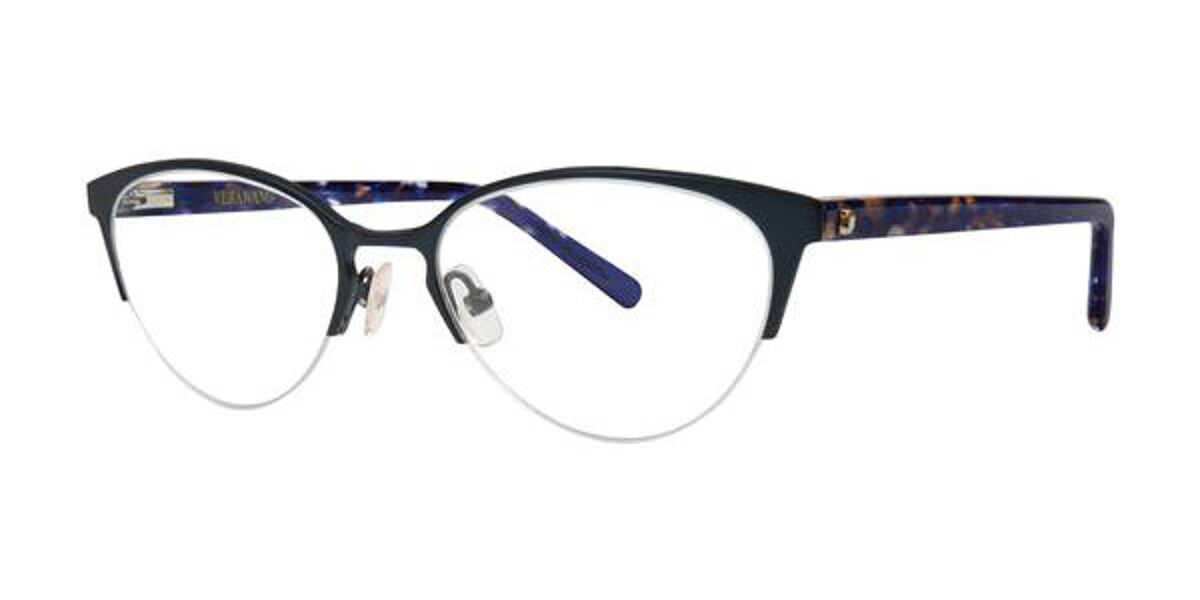 Vera Wang ASTER Indigo Tortoise Eyeglasses in Blue | SmartBuyGlasses USA