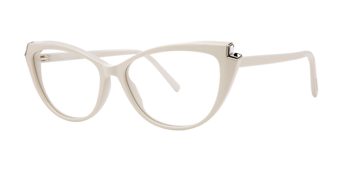 Image of Vera Wang Genevieve Ivory 56 Lunettes De Vue Femme Blanches FR