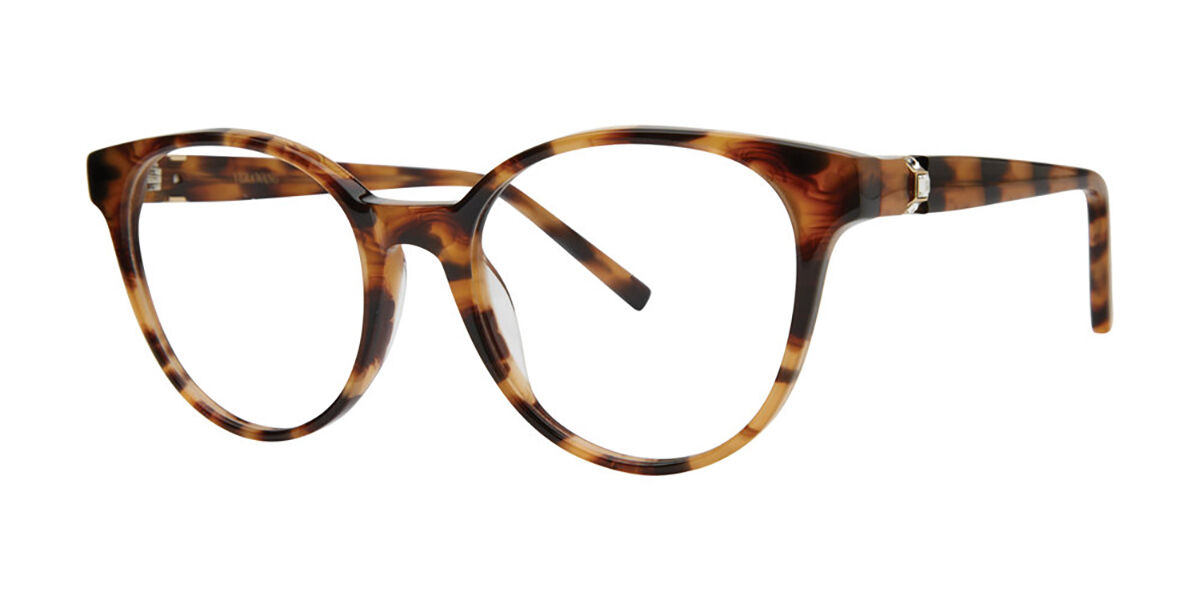 Vera Wang Monia Tortoise Women's Eyeglasses Tortoiseshell Size 51 (Frame Only) - Blue Light Block Available