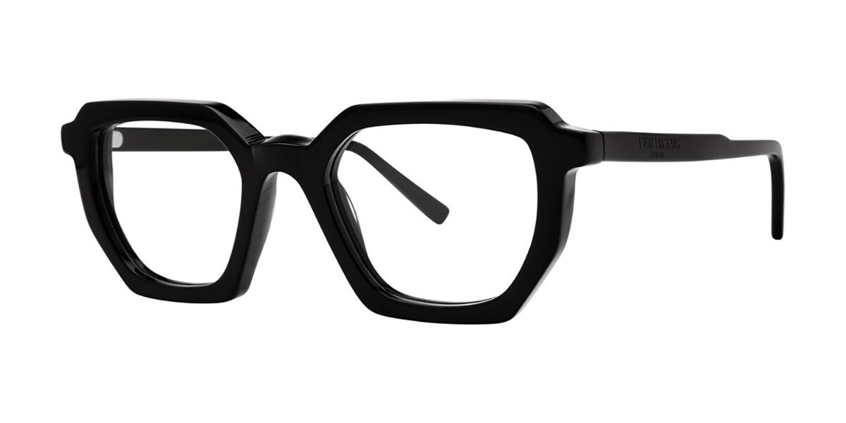 Vera Wang Ras Black Women's Eyeglasses Black Size 51 (Frame Only) - Blue Light Block Available