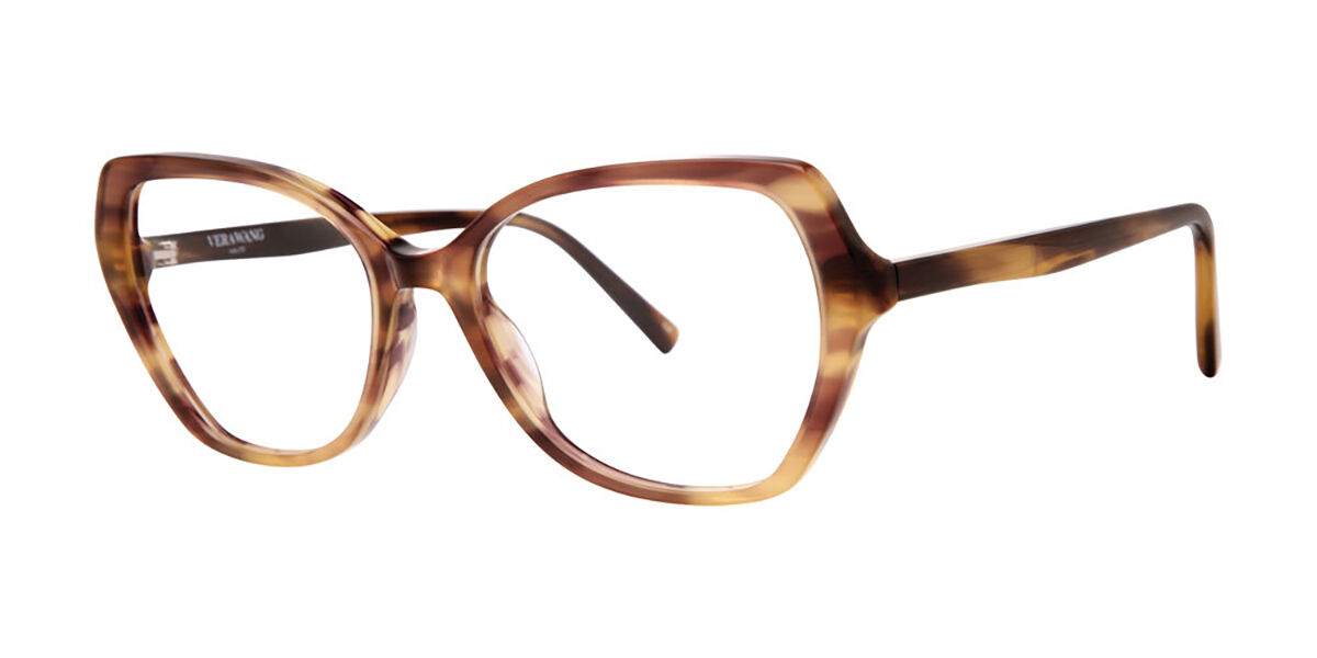 Image of Vera Wang Sylvan Horn 54 Lunettes De Vue Femme Marrons FR