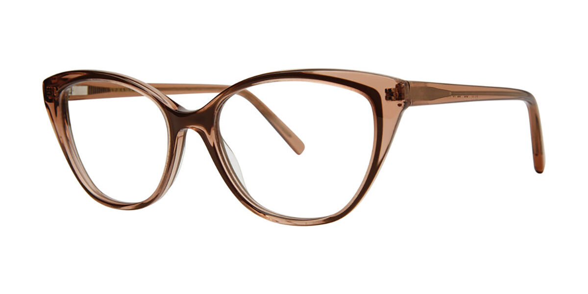 Vera Wang V717 Sheer Umber Women's Eyeglasses Brown Size 52 (Frame Only) - Blue Light Block Available