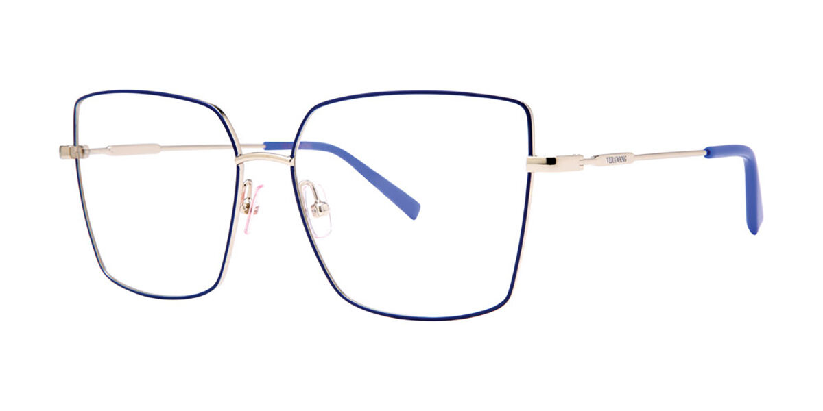 Vera Wang V722 Ultramarine Women's Eyeglasses Blue Size 56 (Frame Only) - Blue Light Block Available