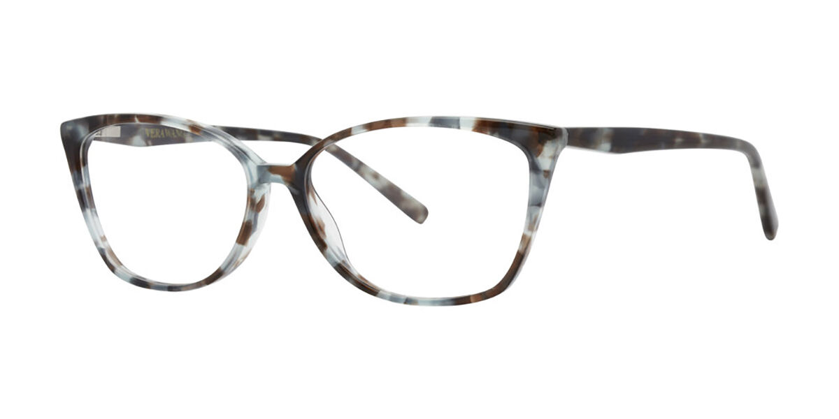 Vera Wang V723 Sapphire Tortoise Women's Eyeglasses Tortoiseshell Size 57 (Frame Only) - Blue Light Block Available