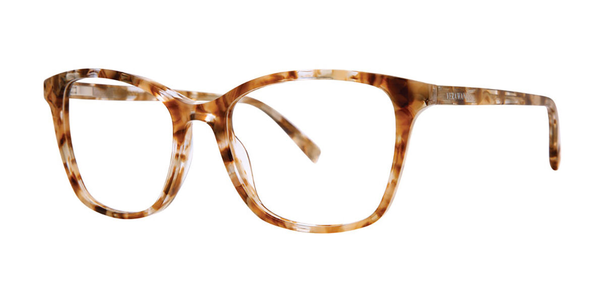 Vera Wang V724 Blonde Tortoise Women's Eyeglasses Tortoiseshell Size 52 (Frame Only) - Blue Light Block Available