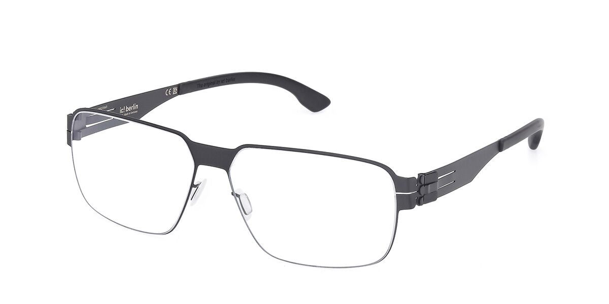 Image of Ic! Berlin IC5156 Silvan 02A 58 Lunettes De Vue Homme Noires FR
