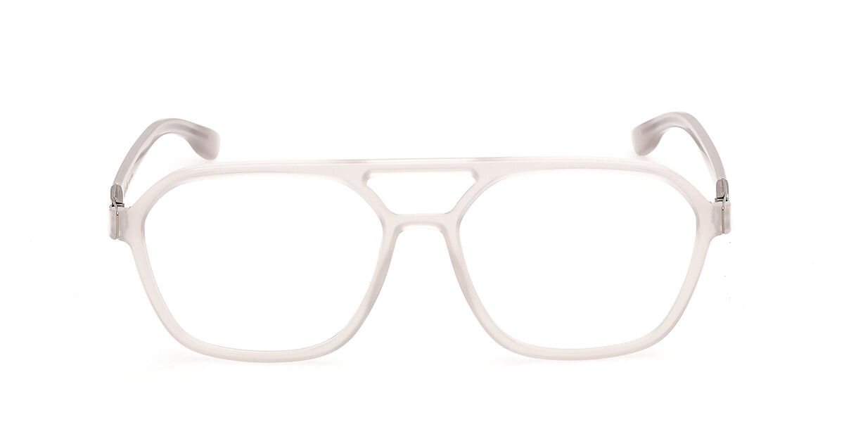 Ic! Berlin IC5341 Davide 020 Men's Glasses Grey Size 55 - Free Lenses - Blue Light Block Available