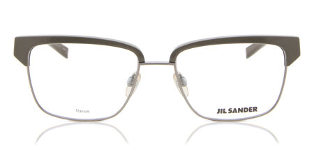 Lunettes De Soleil Vintage Jil Sander 246-040 - Monture Argent Multicolore - Neuf Avec étiquettes