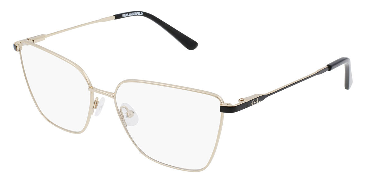 Karl Lagerfeld KL 325 718 Eyeglasses in Shiny Gold | SmartBuyGlasses USA