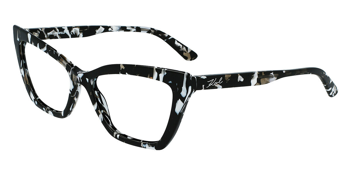 Karl Lagerfeld KL 6063 007 Occhiali da Vista Black White | SmartBuyGlasses  Italia