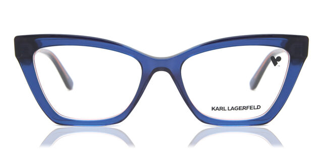 Karl Lagerfeld KL6063 403 Transparent Blue Eyeglasses  display picture 2