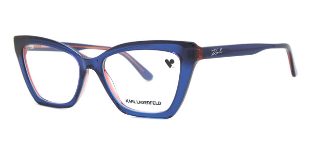 Karl Lagerfeld KL6063 403 Transparent Blue Eyeglasses 
