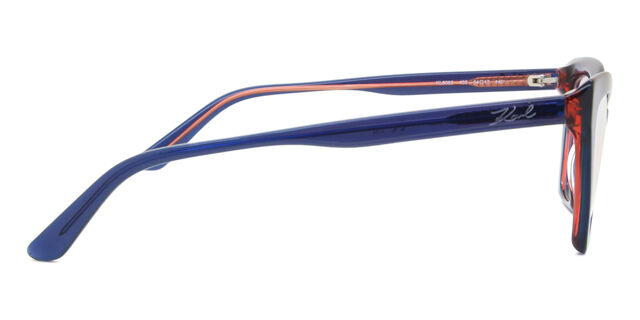Karl Lagerfeld KL6063 403 Transparent Blue Eyeglasses  display picture 2