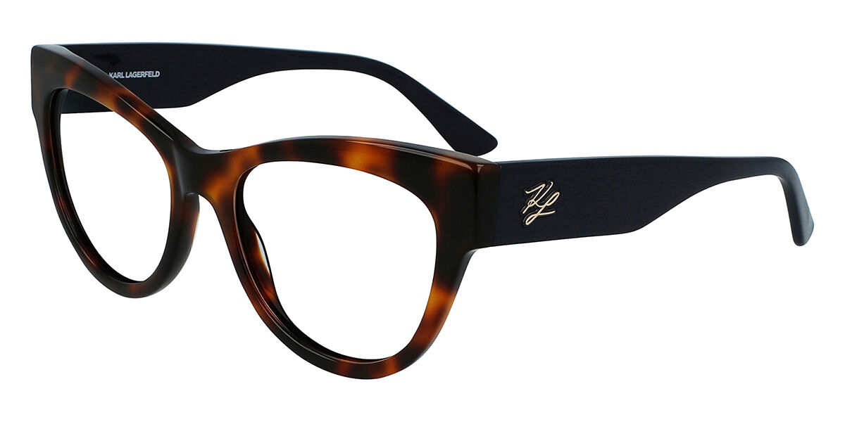 Photos - Glasses & Contact Lenses Karl Lagerfeld KL 6065 215 Men's Eyeglasses Tortoiseshell S 