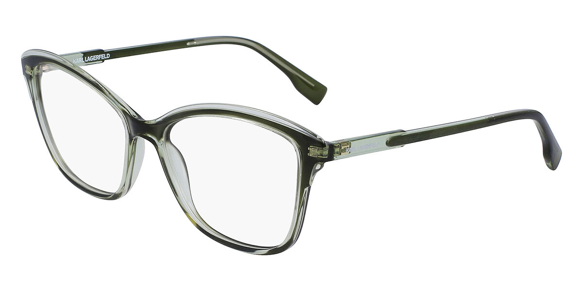 Karl Lagerfeld KL 6095 314 Eyeglasses in Transparent Light Green ...