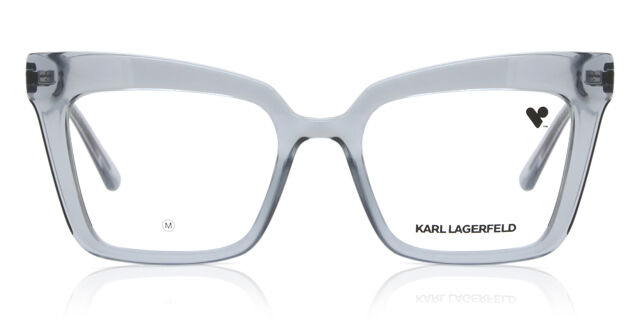 Karl Lagerfeld KL6136 020 Transparent Grey Eyeglasses  display picture 2