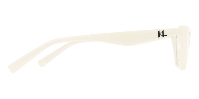 Karl Lagerfeld KL6175 105 White Eyeglasses | SmartBuyGlasses US display picture 2