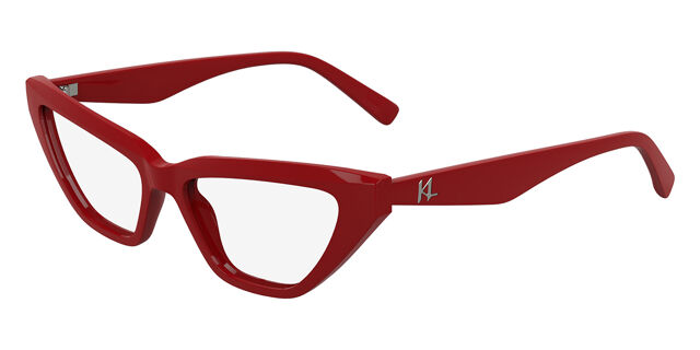 Karl Lagerfeld Stylish Red Cat-Eye Sunglasses Karl Lagerfeld KL6127S 626 Cat Eye Transparent Red  main image 4