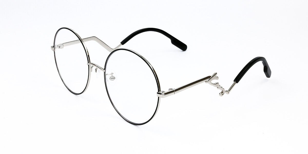 Kenzo KZ 40037U 016 Eyeglasses in Shiny Silver | SmartBuyGlasses USA