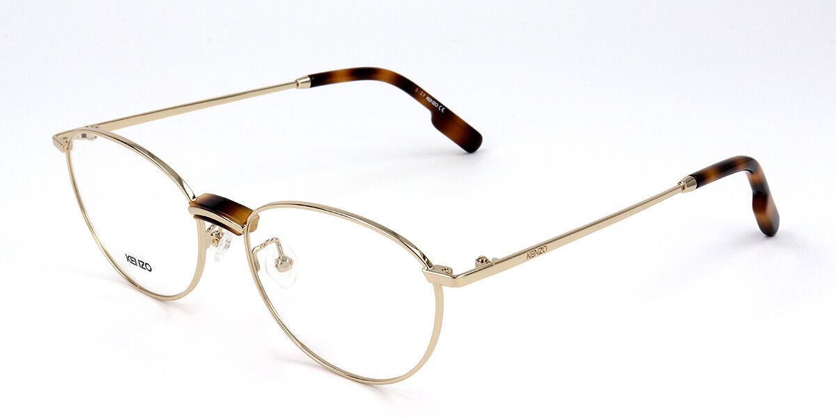 Kenzo KZ 50019U 032 53 Guldiga Glasögon (Endast Båge) Kvinna